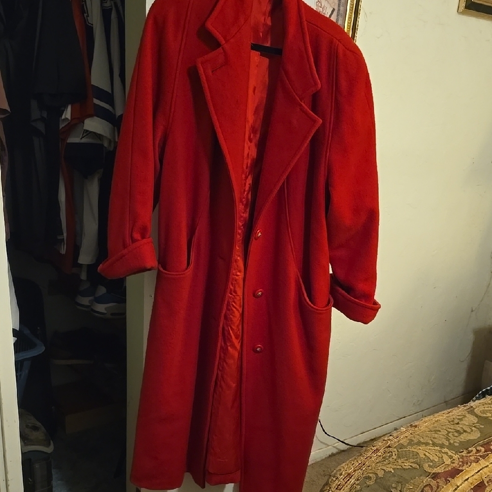 Russell Scott Wool Coat